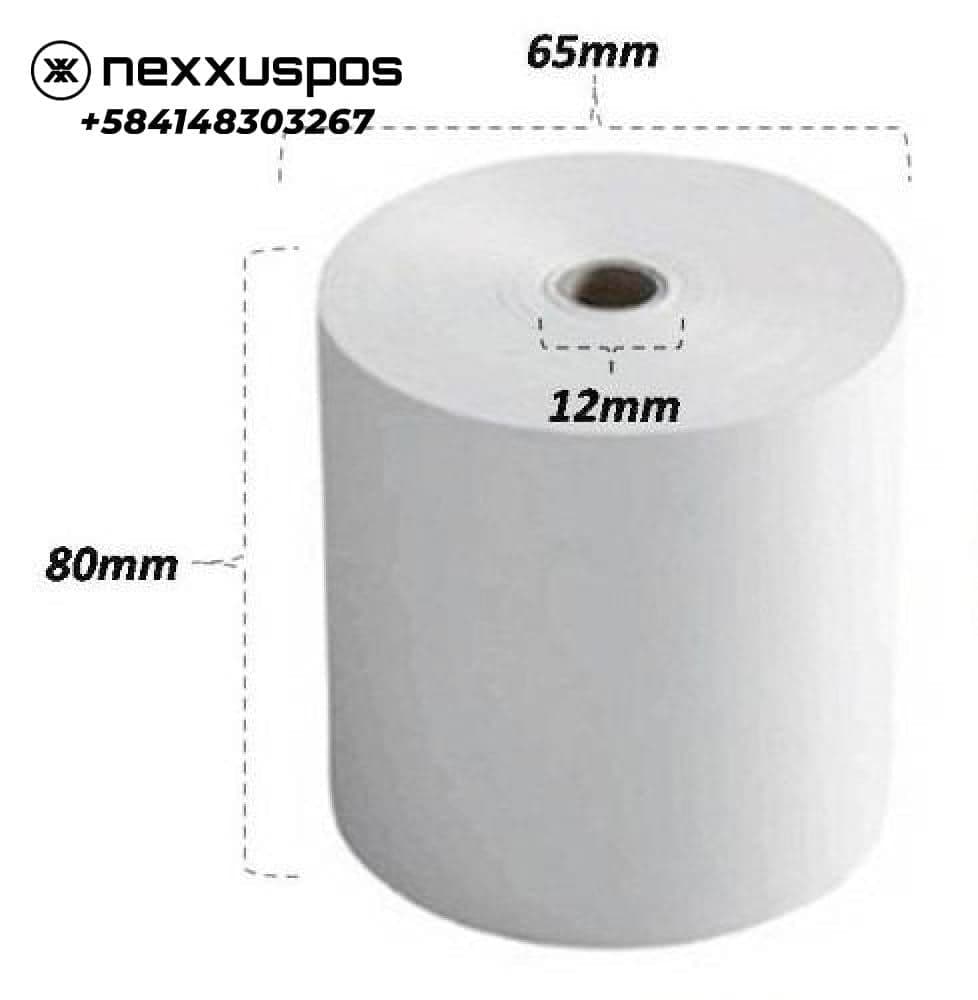 Rollos térmicos — 80x65mm