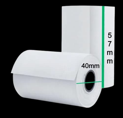 ROLLO PAPEL TERMICO 57x40MM