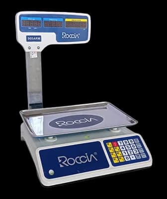BALANZA MOSTRADOR 30KG ROCCIA CON VISOR/SENCAMER
